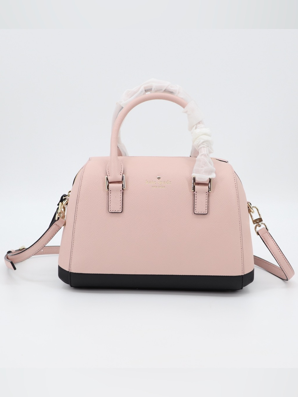 New Kate Spade Hopkins Street Dharma Pebbled Leather Tote Shoulder Bag Ivory